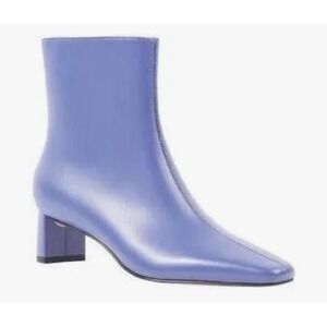 Katy Perry Boot Wandering Bootie Soft‎ Nappa Dusky Blue Womens 11 New